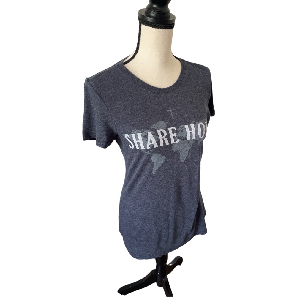 Share Hope tee by Next Level Apparel. Size L.